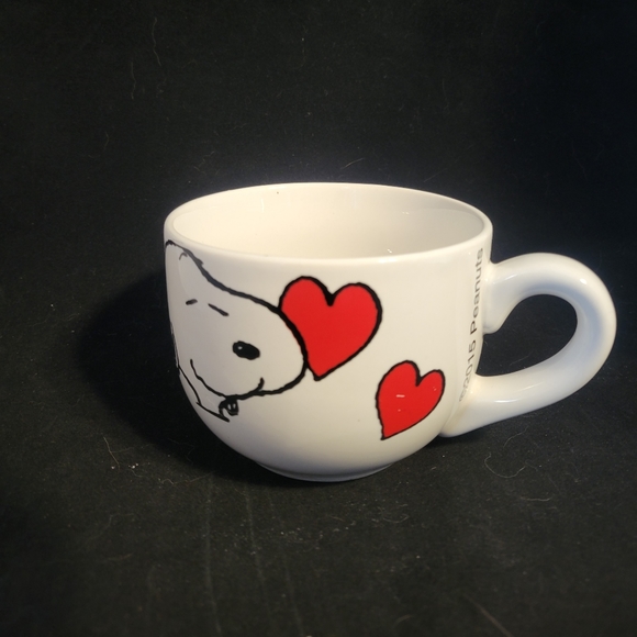 Snoopy Peanuts Happy Valentines Day Hearts Coffee Cup Oversize Mug 2015 - Picture 4 of 8